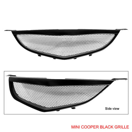 2004-2006 Mazda 3 Sedan Black Front Hood Mesh Grille ABS