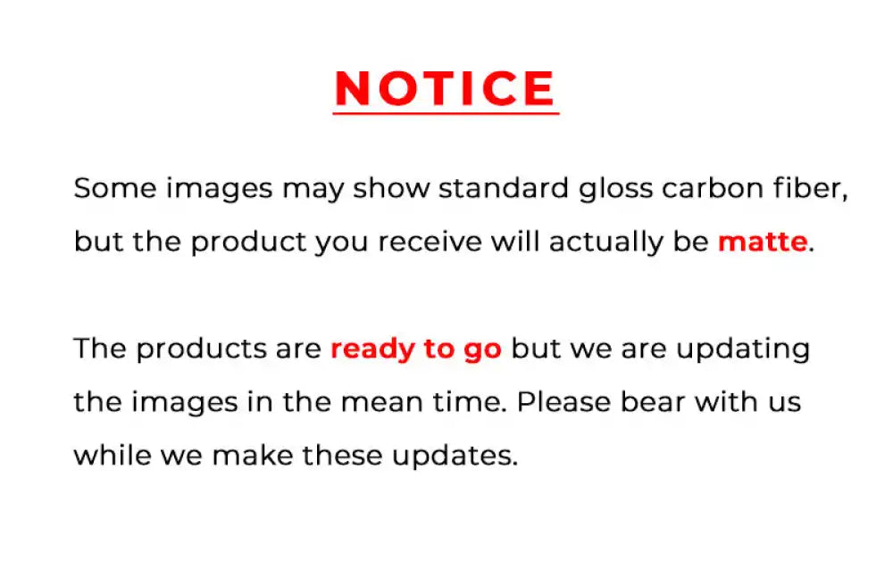 2004-2008 BMW E60 E61 Pre LCI C Style Front Bumper Lip Carbon Fiber