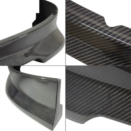 2004-2008 BMW E60 E61 Pre LCI C Style Front Bumper Lip Carbon Fiber