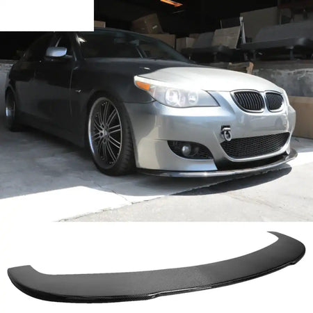 2004-2010 BMW M5 Carbon Fiber Front Bumper Lip Chin Spoiler CF Carbon Fiber