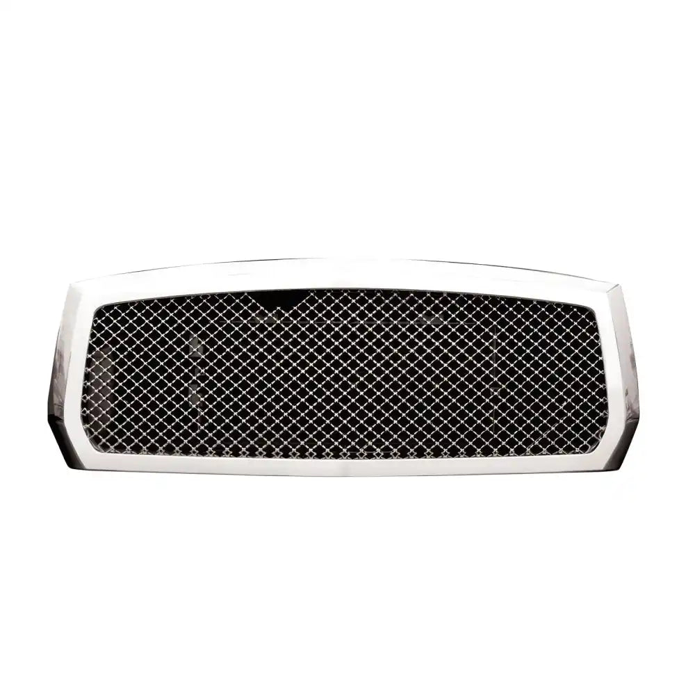 2005-2007 Dodge Dakota Chrome Front Hood Grille ABS Bently Mesh Style