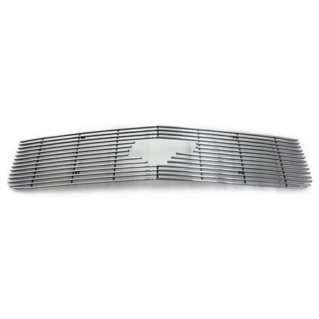 2005-2009 Ford Mustang Chrome Front Bumper Upper Billet Grille Insert Chrome