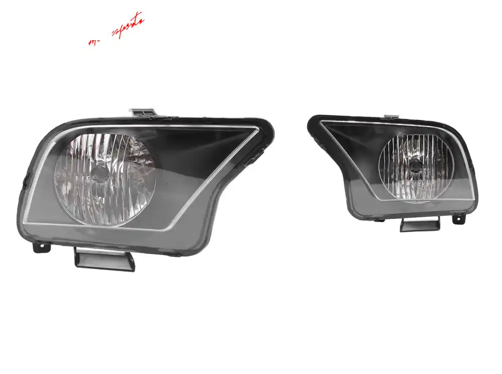 2005-2009 Ford Mustang GT500 Style Front Bumper Cover + Headlights PP