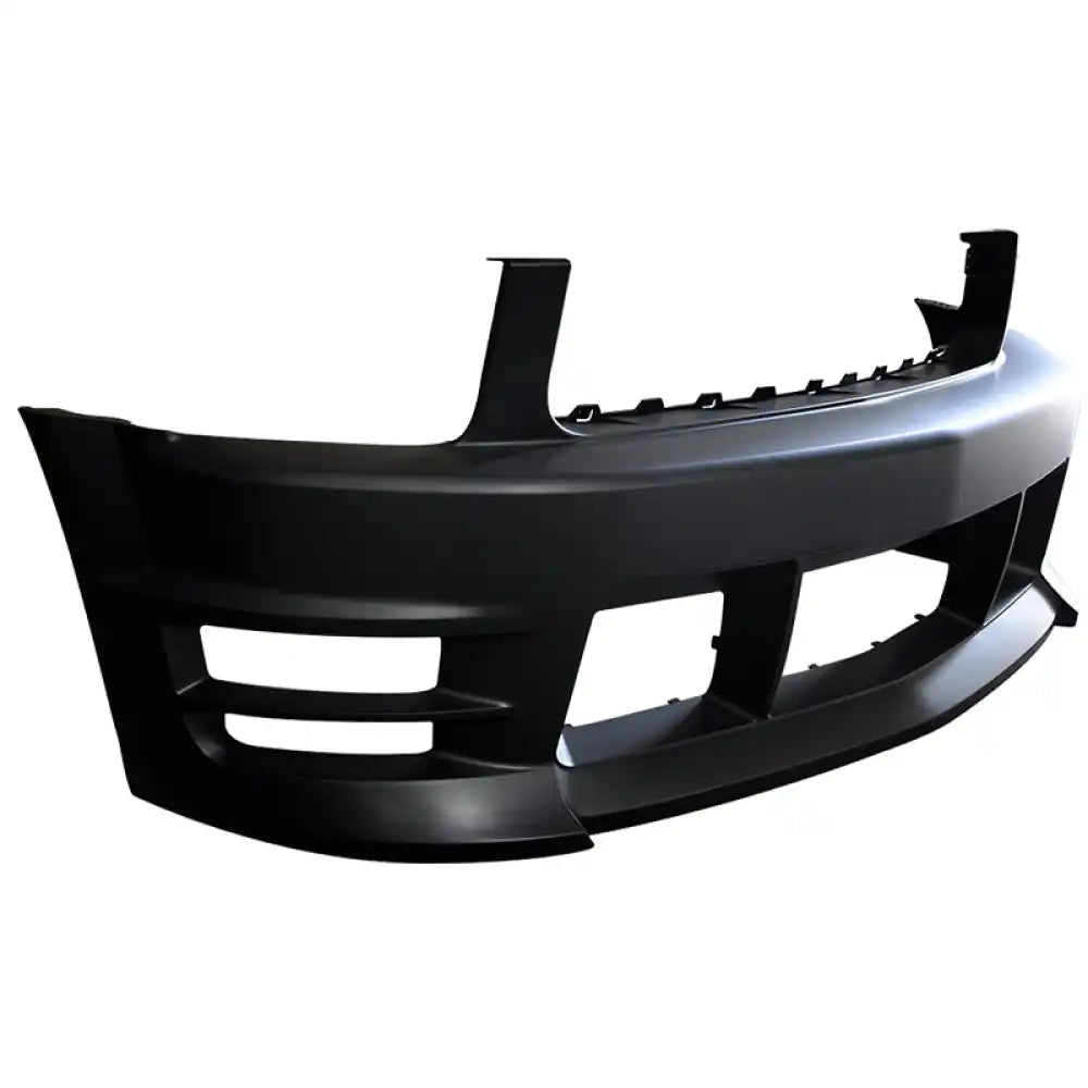 2005-2009 Ford Mustang V6 Racer Style Unpainted Front Bumper Cover PP