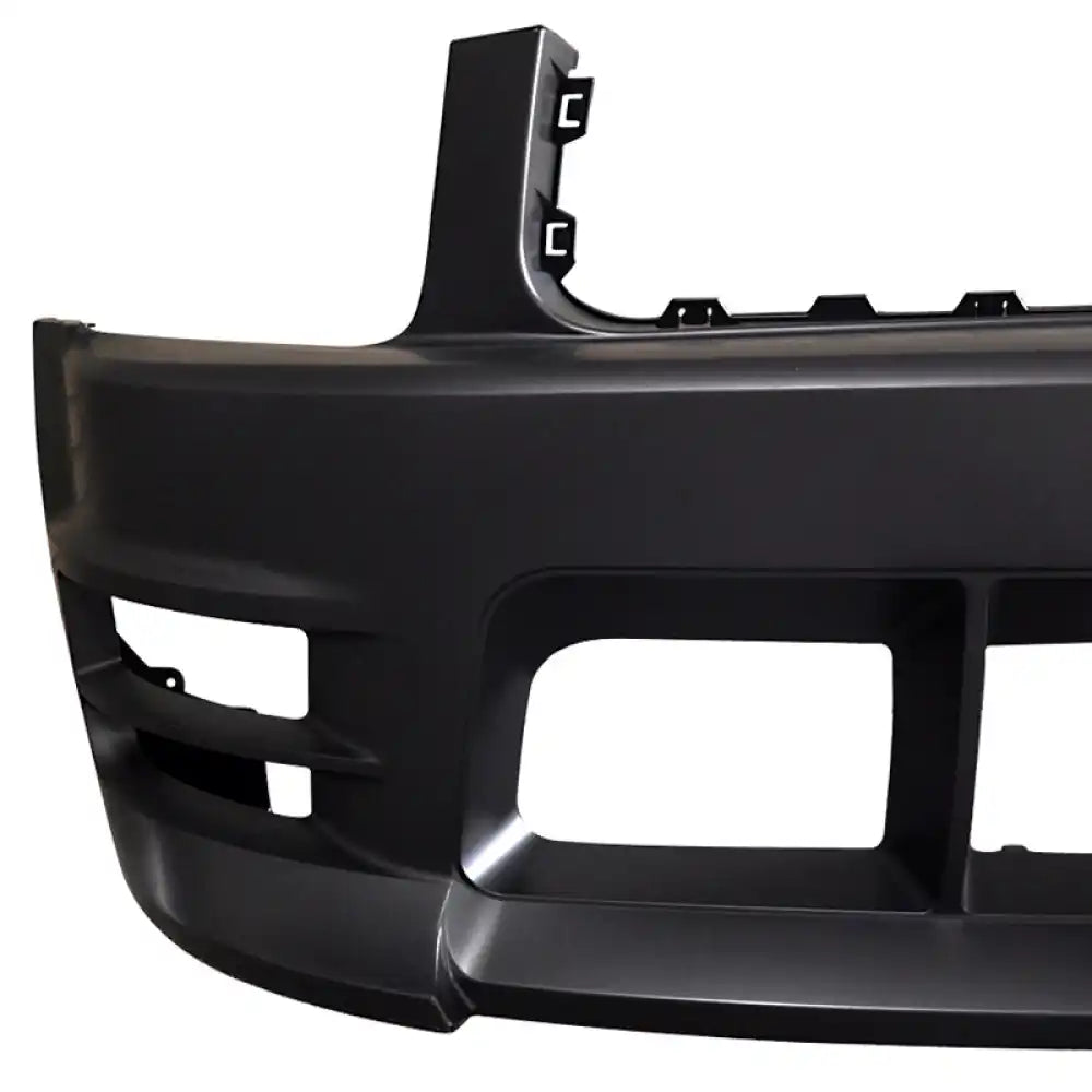 2005-2009 Ford Mustang V6 Racer Style Unpainted Front Bumper Cover PP