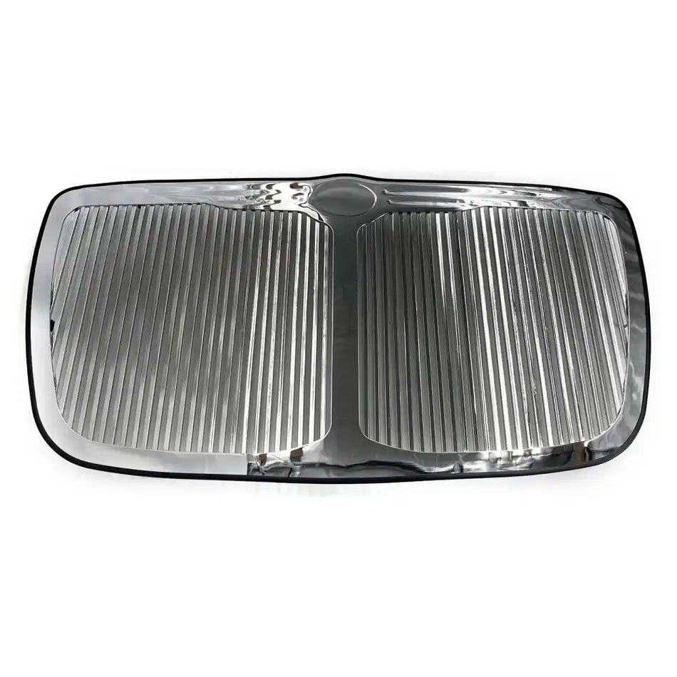 2005-2010 Chrysler 300 Ment Style W/Big Bar Front Upper Billet Grille Black