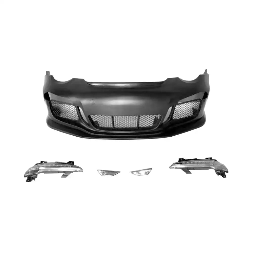 2005-2012 Porsche Carrera 911 997 to 991 GT3 RS Front Bumper w/ DRL