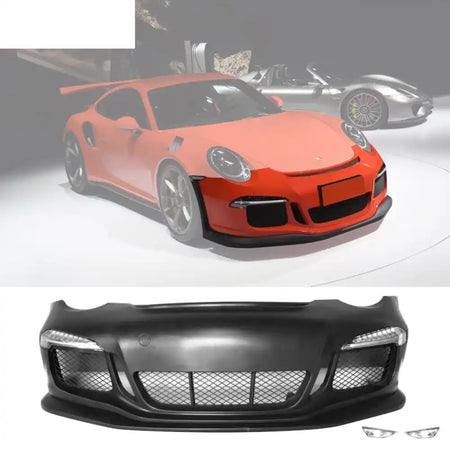 2005-2012 Porsche Carrera 911 997 to 991 GT3 RS Front Bumper w/ DRL