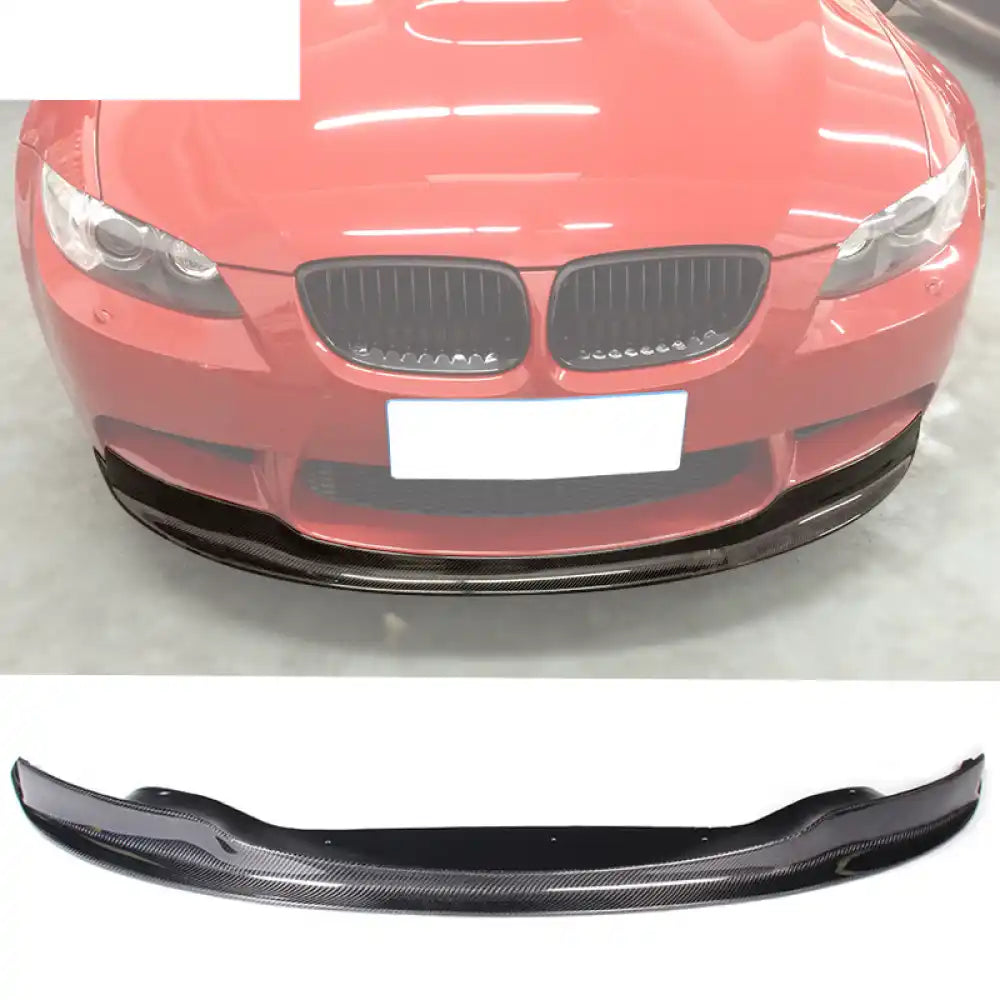 2005-2013 BMW E90 E92 E93 M3 AK Style Front Bumper Lip Carbon Fiber Carbon Fiber