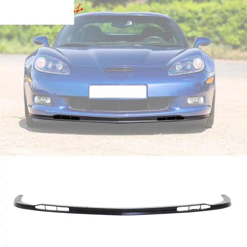 2005-2013 Chevy Corvette C6 OEM Style Front Bumper Lip Spoiler PU