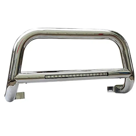 2005-2015 Toyota Tacoma Silver 3ââ Bull Bar with LED Light Stainless