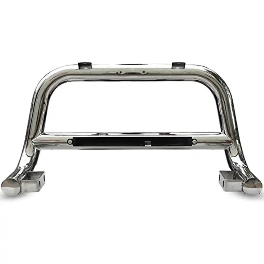 2005-2015 Toyota Tacoma Silver 3ââ Bull Bar with LED Light Stainless