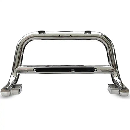 2005-2015 Toyota Tacoma Silver 3ââ Bull Bar with LED Light Stainless