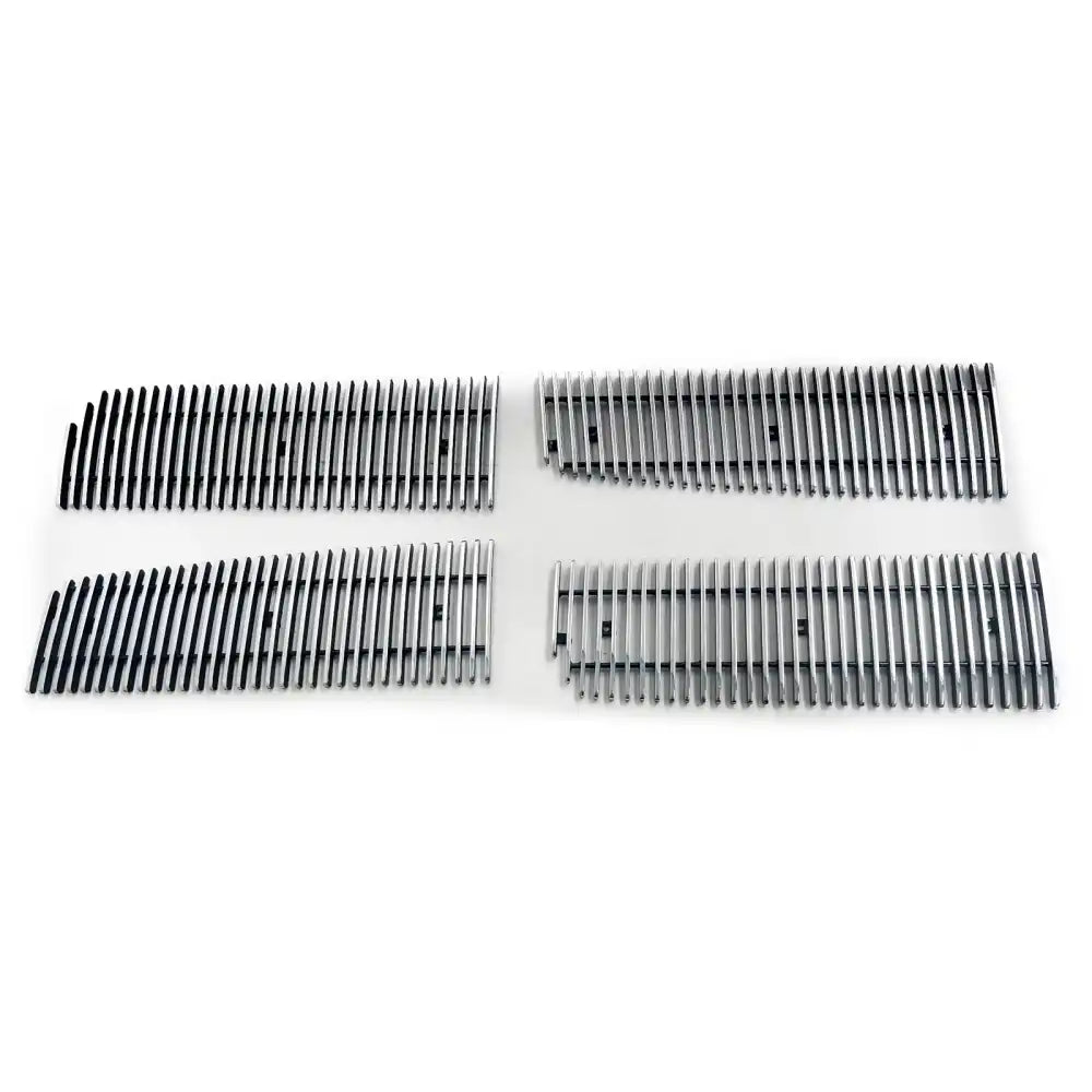 2005 Dodge Dakota Vertical Chrome Front Upper Billet Grille Insert Chrome
