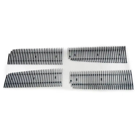 2005 Dodge Dakota Vertical Chrome Front Upper Billet Grille Insert Chrome