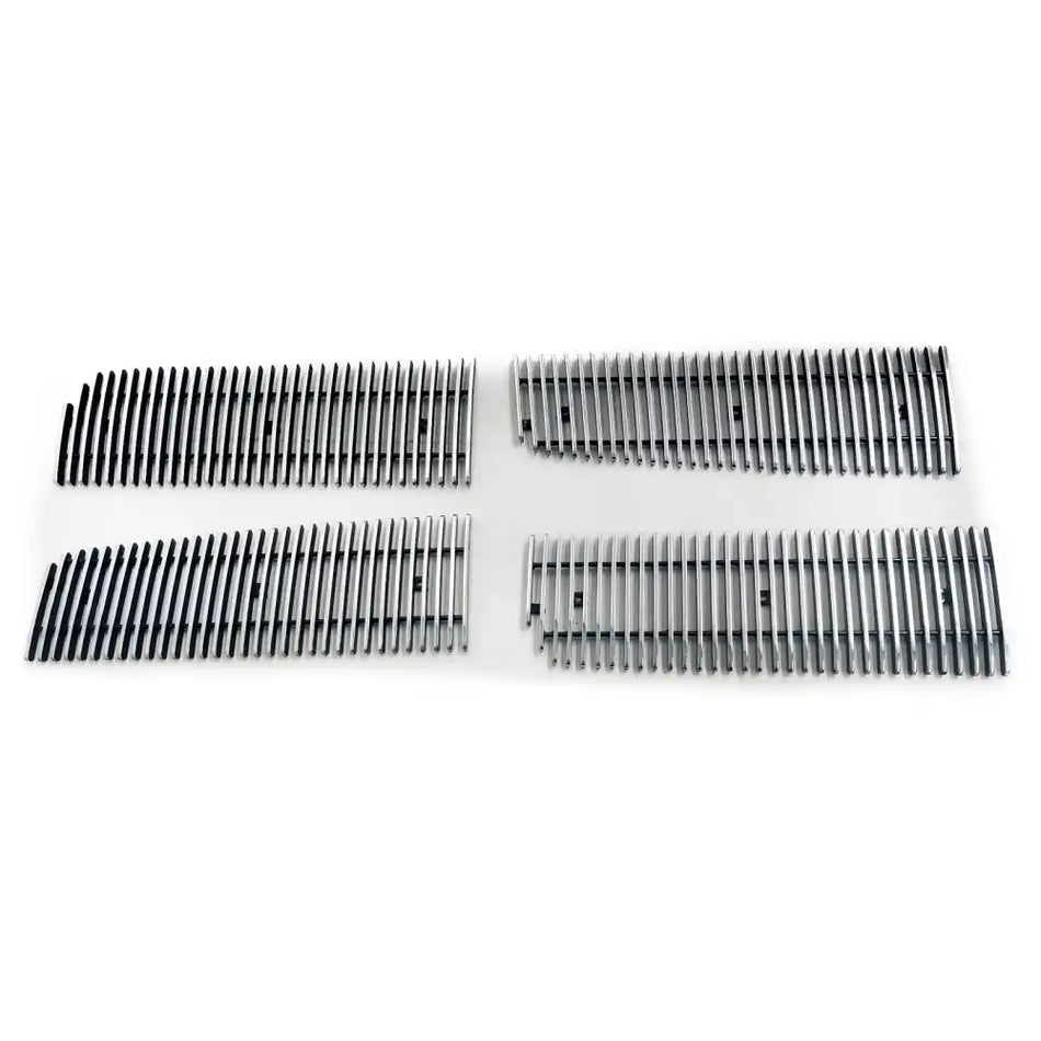 2005 Dodge Dakota Vertical Chrome Front Upper Billet Grille Insert Chrome