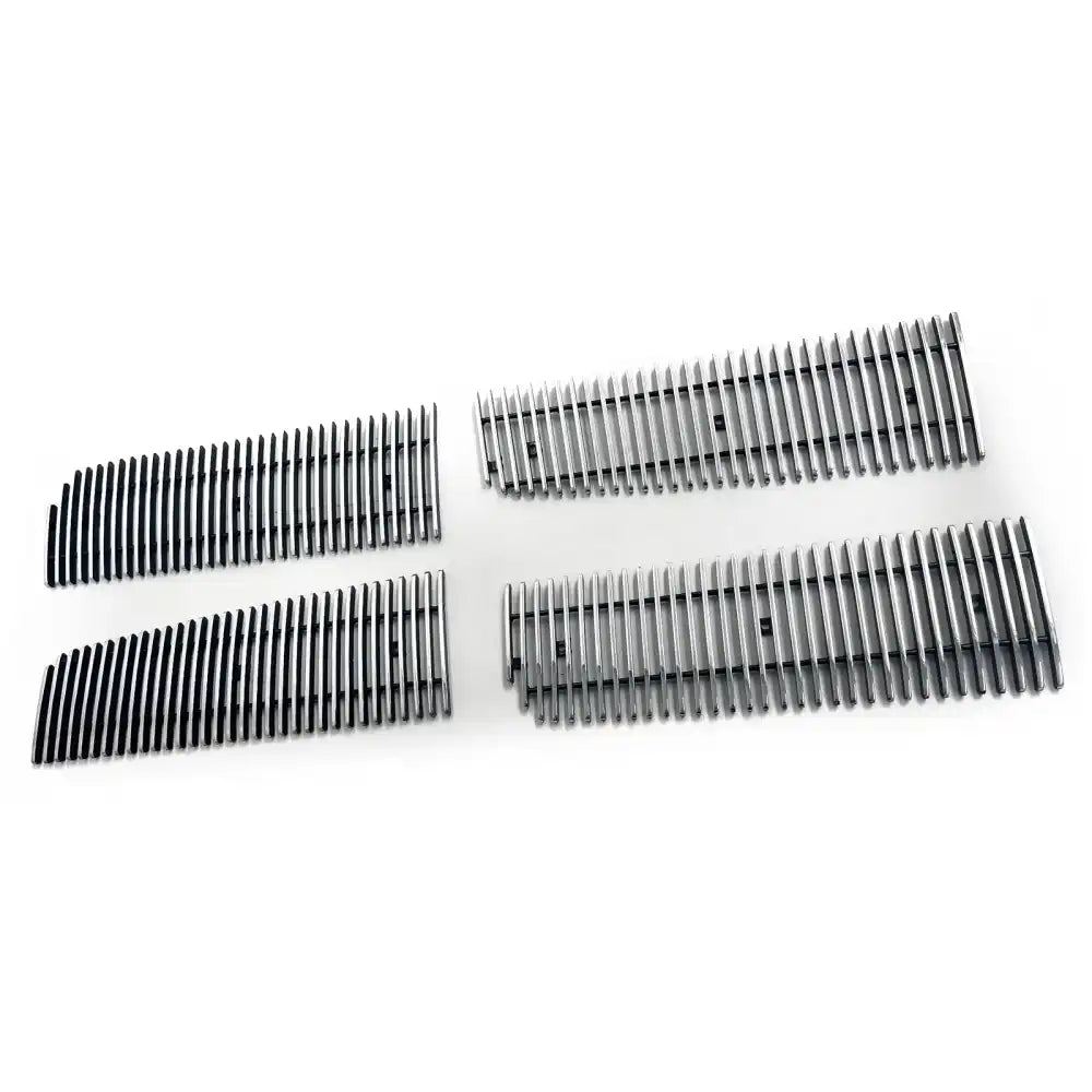 2005 Dodge Dakota Vertical Chrome Front Upper Billet Grille Insert Chrome