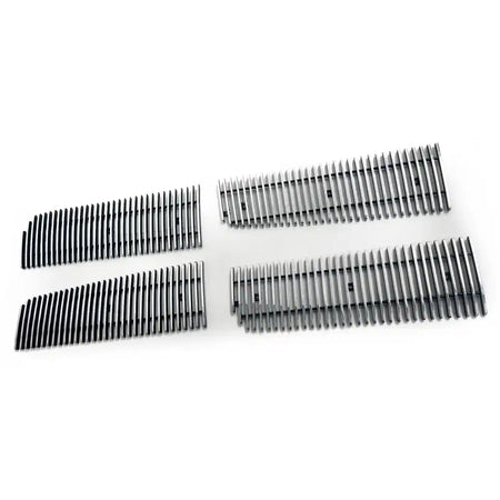 2005 Dodge Dakota Vertical Chrome Front Upper Billet Grille Insert Chrome