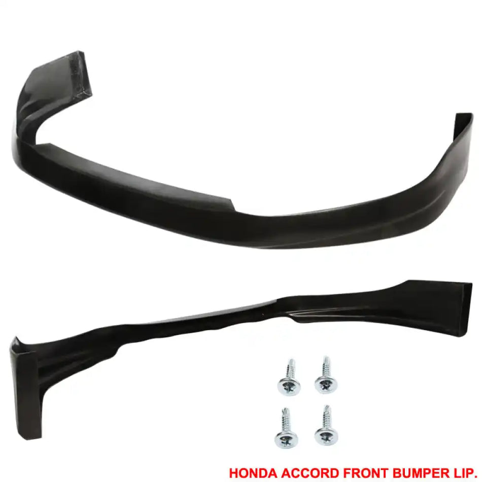 2006-2007 Honda Accord Sedan HF-P Style Unpainted Front Bumper Lip PU