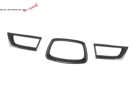 2006-2007 Subaru Impreza WRX OE Carbon Fiber Print Front Grille ABS Carbon Fiber Print