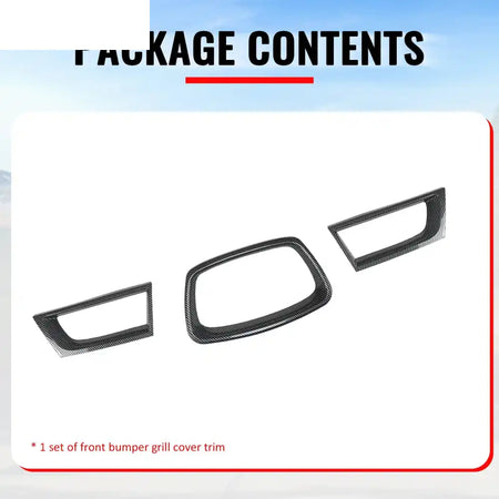 2006-2007 Subaru Impreza WRX OE Carbon Fiber Print Front Grille ABS Carbon Fiber Print