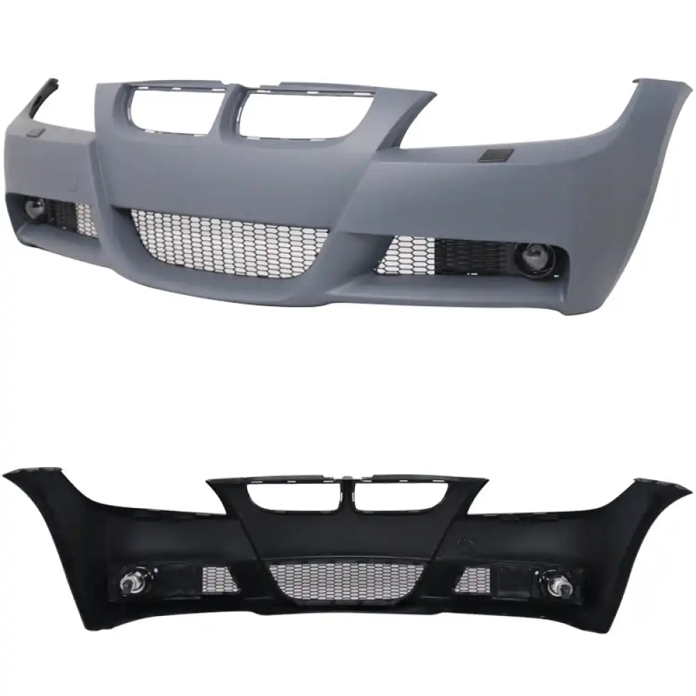 2006-2008 BMW E90 M-T Msport Black Front Bumper Cover Fog Light PP