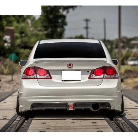 2006-2008 Honda Civic MUG Si Front Lip PU Rear Lip PP 3rd Brake Light