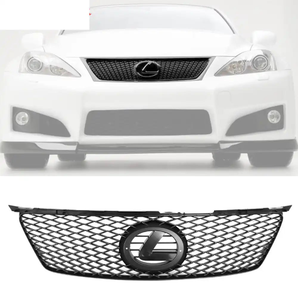 2006-2008 Lexus IS250 IS350 Grill Black Mesh Hood Grille ABS