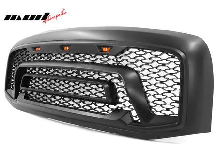 2006-2009 Dodge Ram 1500 2500 3500 Black Grille W/Signal Light