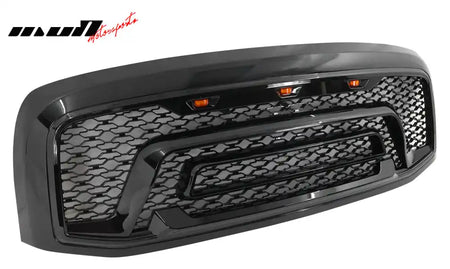 2006-2009 Dodge Ram 1500 2500 3500 Black Grille W/Signal Light