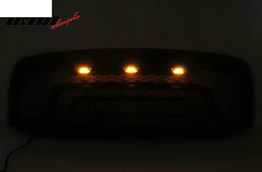 2006-2009 Dodge Ram 1500 2500 3500 Black Grille W/Signal Light