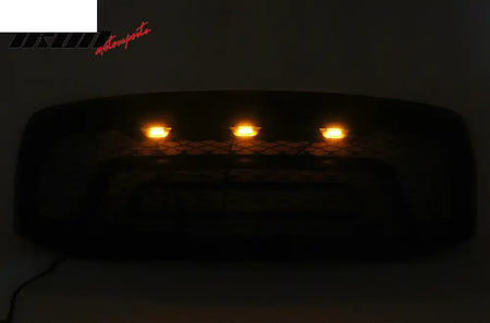 2006-2009 Dodge Ram 1500 2500 3500 Black Grille W/Signal Light
