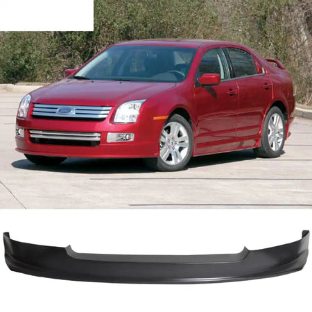 2006-2009 Ford Fusion DS Style Unpainted Black Front Bumper Lip PU