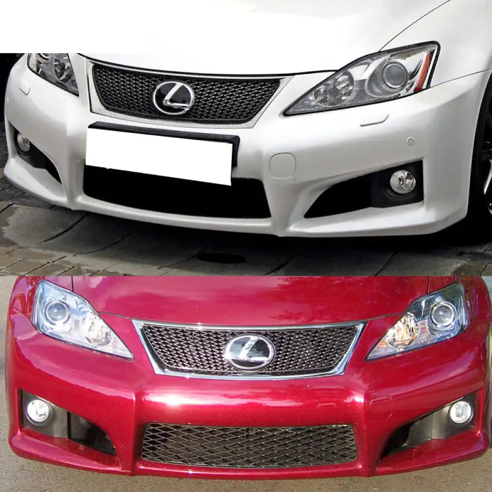 2006-2009 Lexus IS250 IS350 PP Front Bumper Cover Conversion With PDC