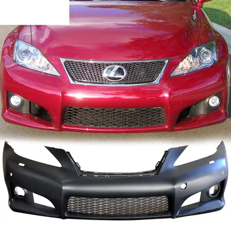 2006-2009 Lexus IS250 IS350 PP Front Bumper Cover Conversion With PDC