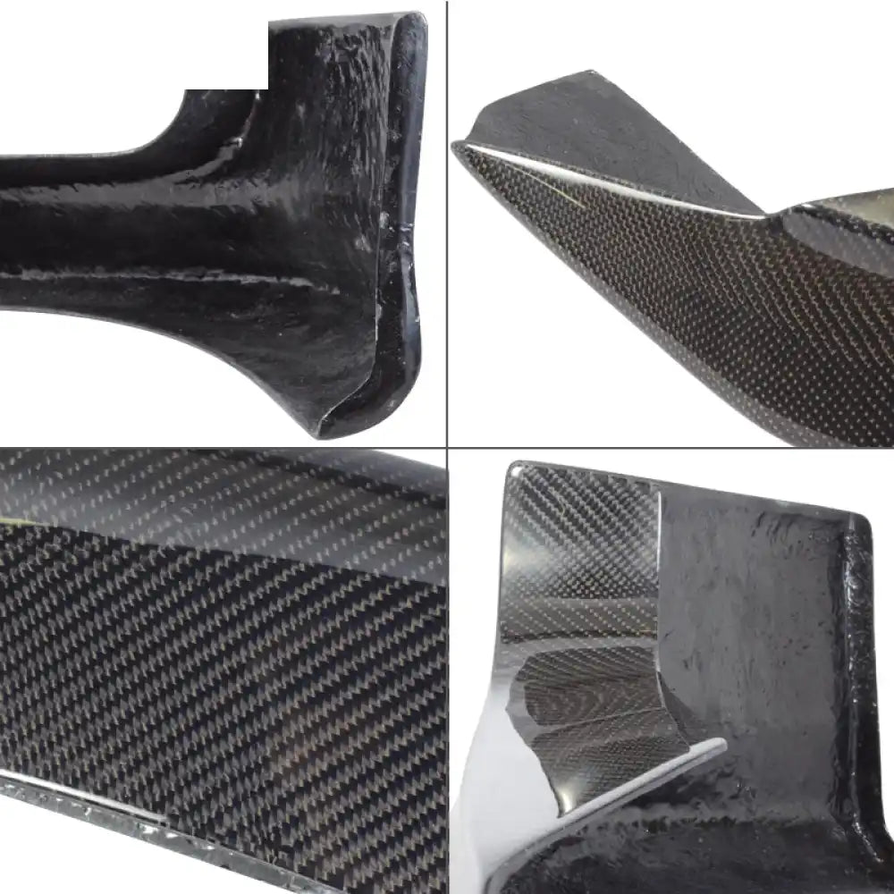 2006-2010 BMW E63 E64 M6 A Style Front Bumper Lip Carbon Fiber CF