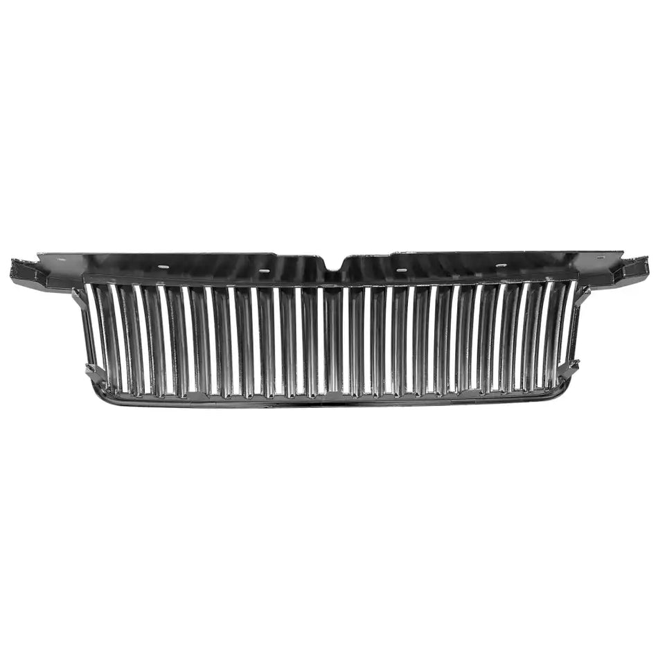 2006-2010 Ford Explorer XLS Vertical Style Chrome Front Upper Grille