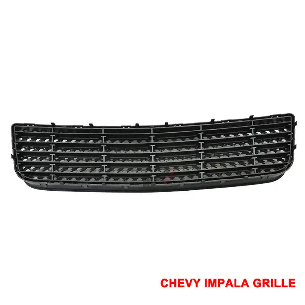 2006-2011 Chevy Impala Honeycomb Lower Hood Mesh Grill ABS LT LS LTZ