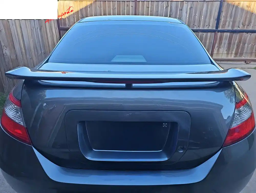 2006-2011 Honda Civic Coupe Trunk Spoiler w/ 3rd Brake LED Light ABS