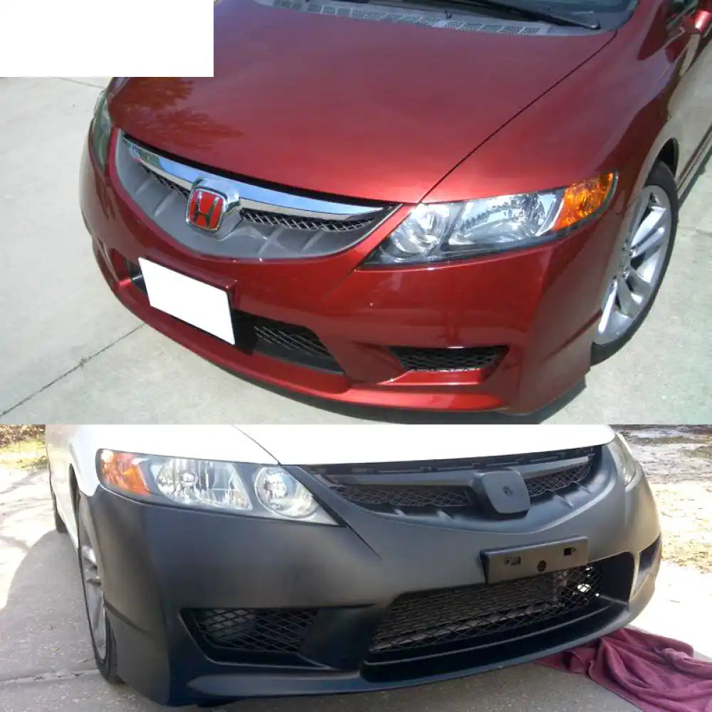 2006-2011 Honda Civic Type R Unpainted Front Bumper Cover PP