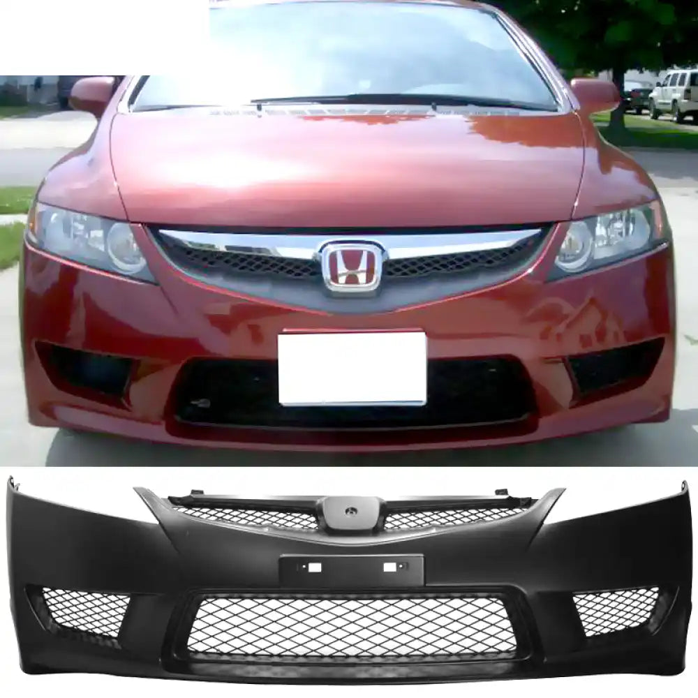 2006-2011 Honda Civic Type R Unpainted Front Bumper Cover PP