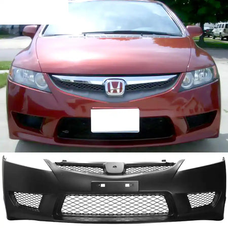2006-2011 Honda Civic Type R Unpainted Front Bumper Cover PP