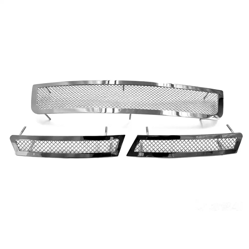 2006-2013 Chevy Impala Mesh Style Front Bumper Grille Stainless Steel