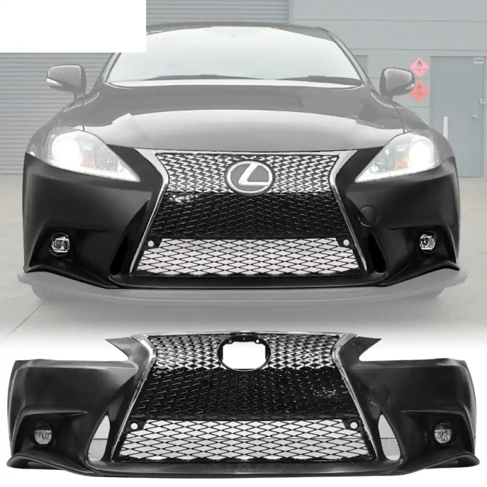 2006-2013 Lexus IS250 IS350 F Sport Style Front Bumper Conversion PP