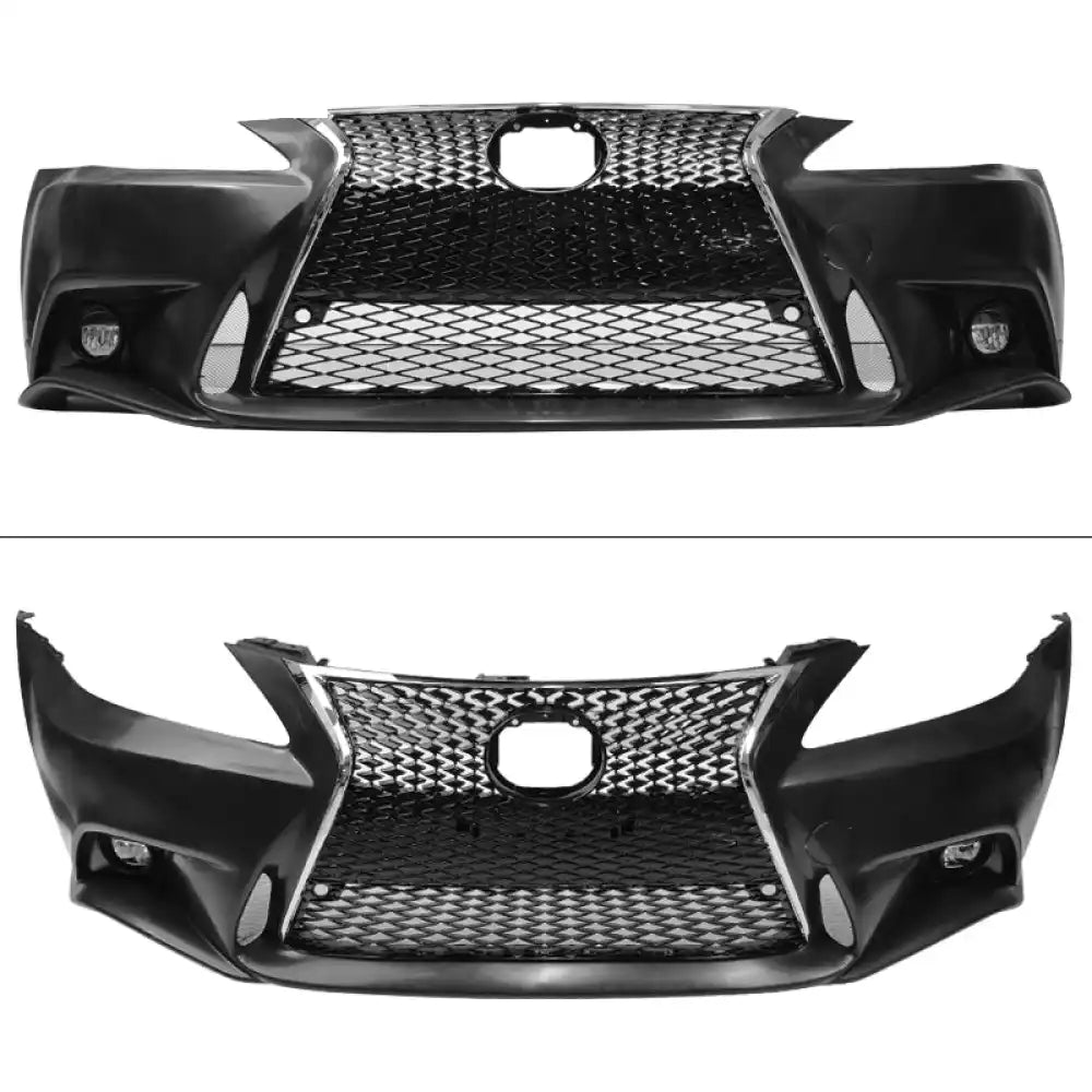 2006-2013 Lexus IS250 IS350 Front & Rear Bumper NO PDC & Muffler Tip