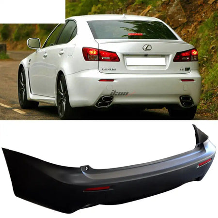 2006-2013 Lexus IS250 IS350 Front & Rear Bumper NO PDC & Muffler Tip