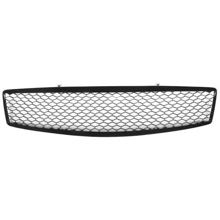 2007-2008 Infiniti G35 & 2009 G37 Sedan Honeycomb Style Front Bumper Upper Grille Replacement Gloss Black ABS Gloss