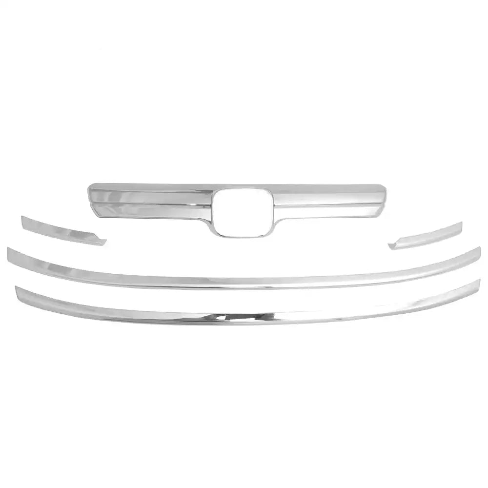 2007-2009 Honda CR-V LX Chrome Front Bumper Upper Insert Grille ABS