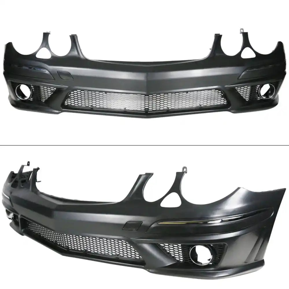 2007-2009 Mercedes-Benz W211 E Class Front Bumper with Grille LED DRL