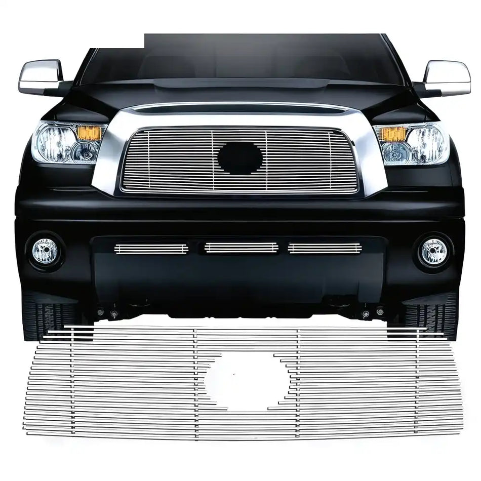 2007-2009 Toyota Tundra Billet Chrome Front Grille Stainless Steel 1PC